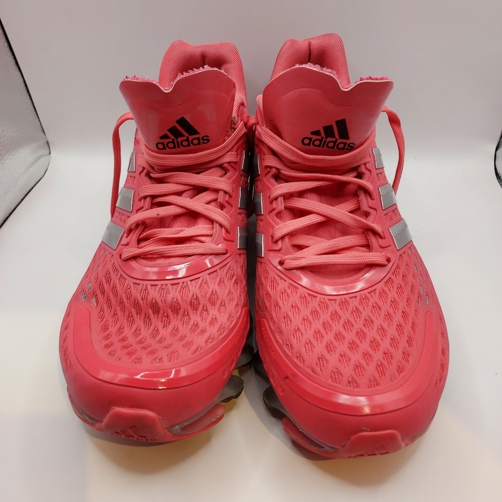 Vintage ADIDAS SPRINGBLADE Pink/Silver Running Shoes Size US 8.5 - UK 7.